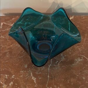 Mid Century Viking Glass Dish